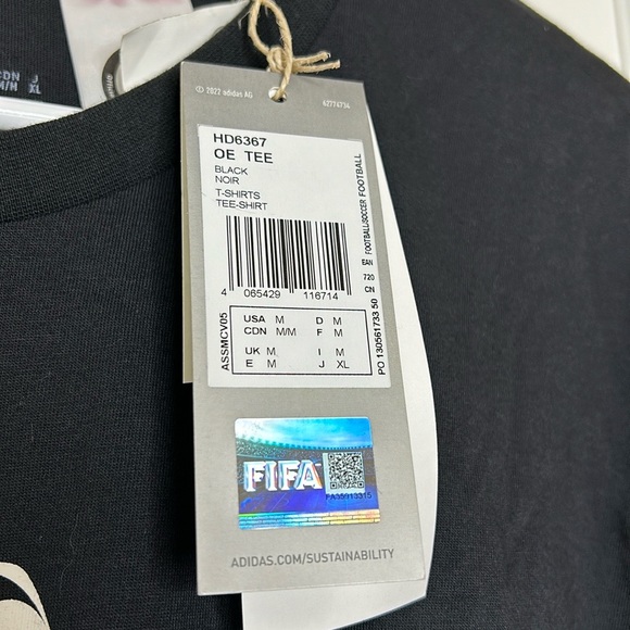 NWT Adidas FIFA World Cup T-Shirt - Picture 6 of 9